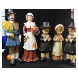 Resin Pilgrim Figures
