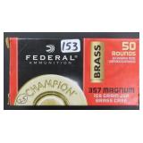 Twenty-Five (25) Federal .357 Magnum 158 Grain