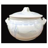 Soup Tureen or Chamber Pot (with lid) glazed
