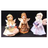 Three (3) Angel Bells (1 Broken Foot)