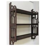 Wall Shelf (dark stained Pine)