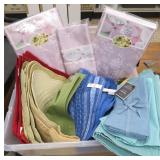 Napkins, Place Mats, Linens, Table Cloth.
