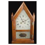 Fine Daneker Vintage Mantle Clock, Works with Key