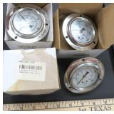 Three (3) Industrial Gauges