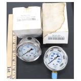 TWO (2) Industrial Gauges
