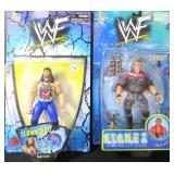 TWO (2) 1998 WWF Figures, Unopened, Sealed