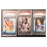 Three (3) Graded Sports Cards: ALI, Tillman (RC)