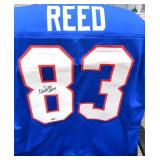 Andre Reed (Bills) Signed Jersey with Schwartz COA