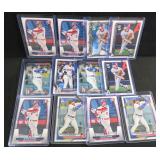Twelve (12) Shohei Ohtani Baseball Cards