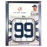 2022 Topps Aaron Judge Jersey # Medallion Card
