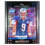 2007 Topps Chrome Refractor Tony Romo Card