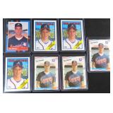 Seven (7) Tom Glavine (RCs)