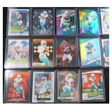 Fourteen (14) Jaylen Waddle Football Cards