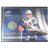 2008 UD NFL Chronology Tom Brady