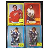 Four (4) 1973-74 Topps Hockey Star Cards