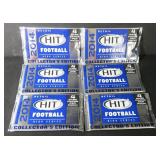 SIX (6) Unopened Packs: 2014 Sage Hit High Series