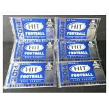 SIX (6) Unopened Packs: 2014 Sage Hit High Series