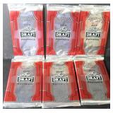 SIX (6) Unopened Packs: 2015 Leaf Draft Football