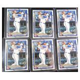 Six (6) 2024 Jac Caglionone First Bowman Baseball