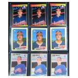 Nine (9) John Smoltz (RCs)