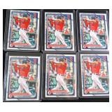 SIX (6) Roman Anthony 2024 Bowman (RCs)