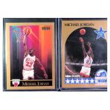 TWO (2) 1990 Michael Jordan Cards