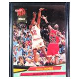1992-93 Ultra #293 Harold Miner RC/ Michael Jordan