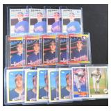 Sixteen (16) John Smoltz Rookie Cards (RCs)