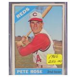 1966 Topps Pete Rose Card