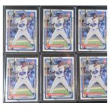 SIX (6) Cam Smith 2024 First Bowman Baseball Cards