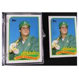 Thirty-Seven (37) Jose Canseco Cards