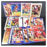 Thirty (30) Jerry Rice Football Cards
