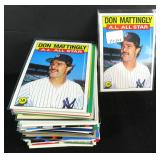 Seventy-Five (75) Don Mattingly Baseball Cards