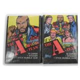 The A-Team 1983 Unopened Packs