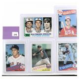 All ROOKIE CARDS except Nolan Ryan)