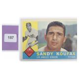 1960 Topps Sandy Koufax #343