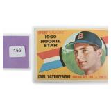 1960 Carl Yastrzemski #148 Rookie Boston Red Sox