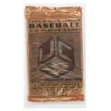 1995 MLB 3-D Cards Pack