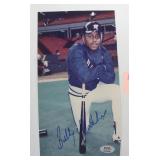 Billy Hatcher Signed Photo, PSA COA