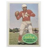 1960 Topps YA Tittle #113
