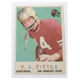 1959 Topps YA Tittle #130
