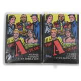 The A-Team 1983 Unopened Packs