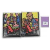 The A-Team 1983 Unopened Packs
