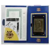 Lou Gehrig Gold Foil Card