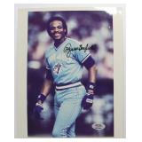Jesse Barfield Signed Photo, PSA COA