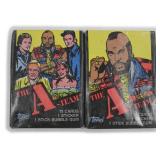 The A-Team 1983 Unopened Packs