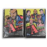 The A-Team 1983 Unopened Packs