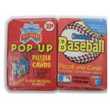 Unopened Donruss Baseball Packs