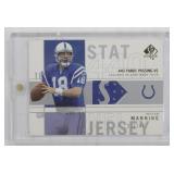 Peyton Manning #d Relic Card