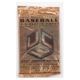 1995 MLB 3-D Cards Pack